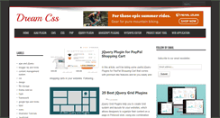 Desktop Screenshot of dreamcss.com